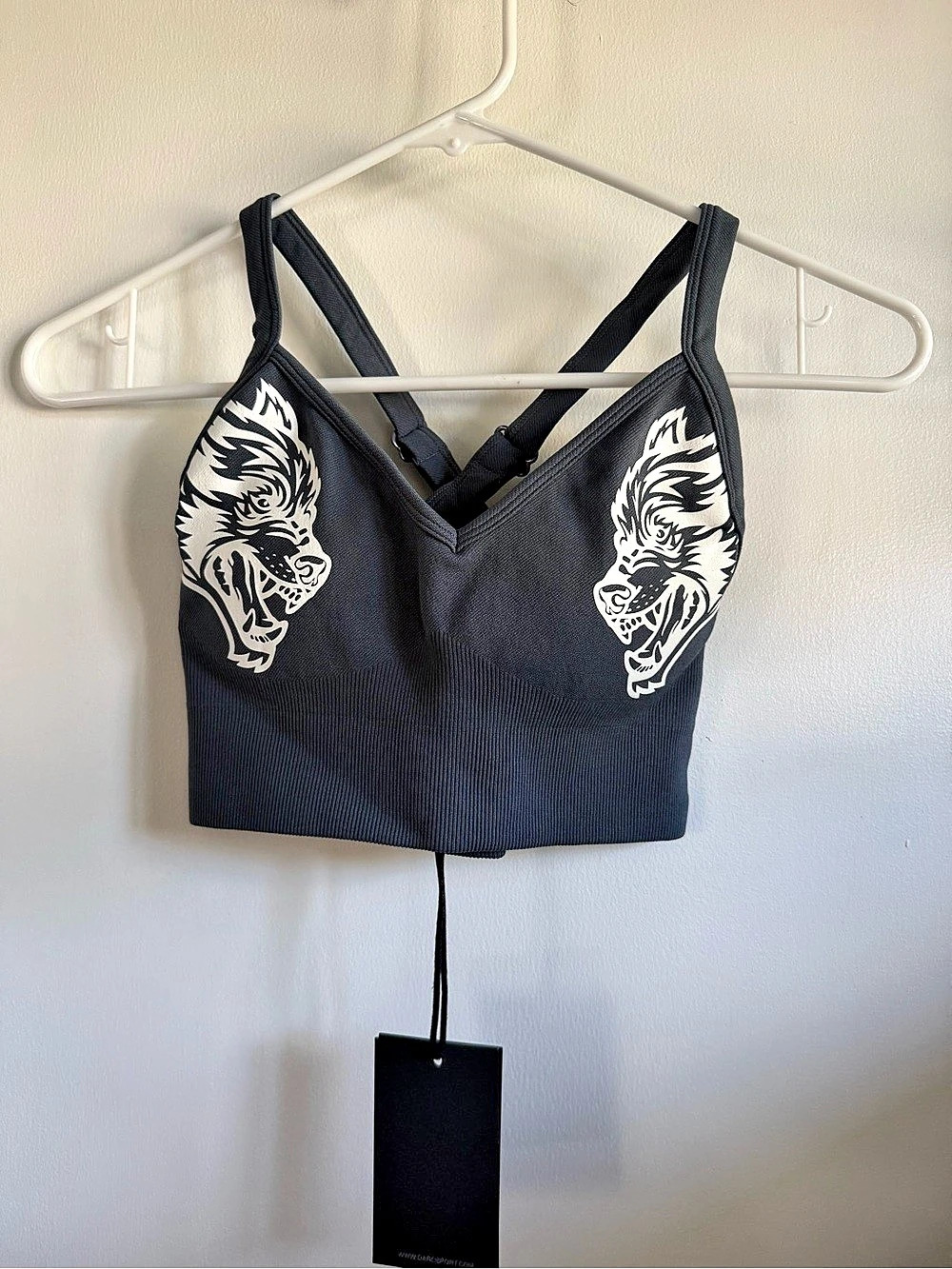 Darc Sport SHE Dual Everson Seamless Sierra Bra in Darc Blue, Size Small NWT